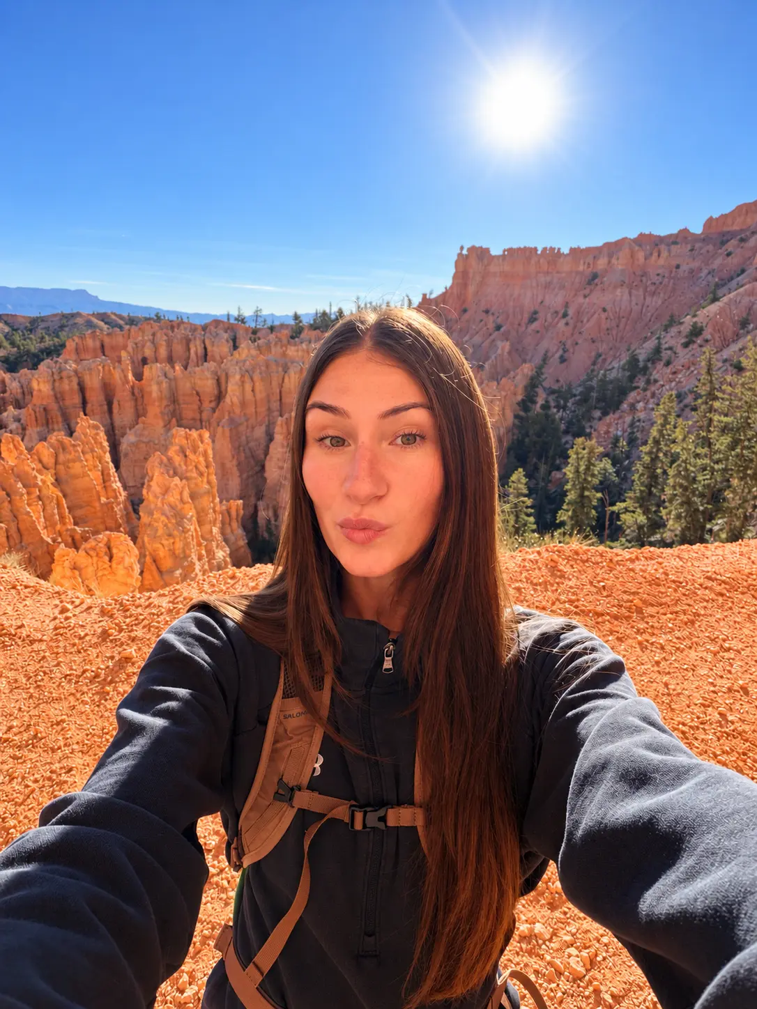 Emma Ascoli outdoors at Bryce Canyon